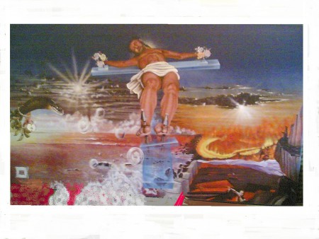 STAMPA SU TELA INFERNO PURGATORIO PARADISO